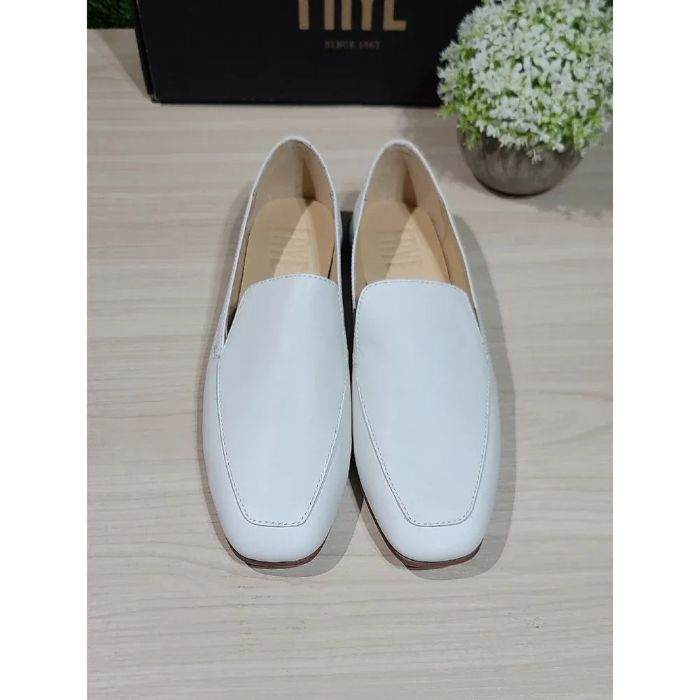 Frye Claire Venetian White Loafers - US Women's 7.5 NEW